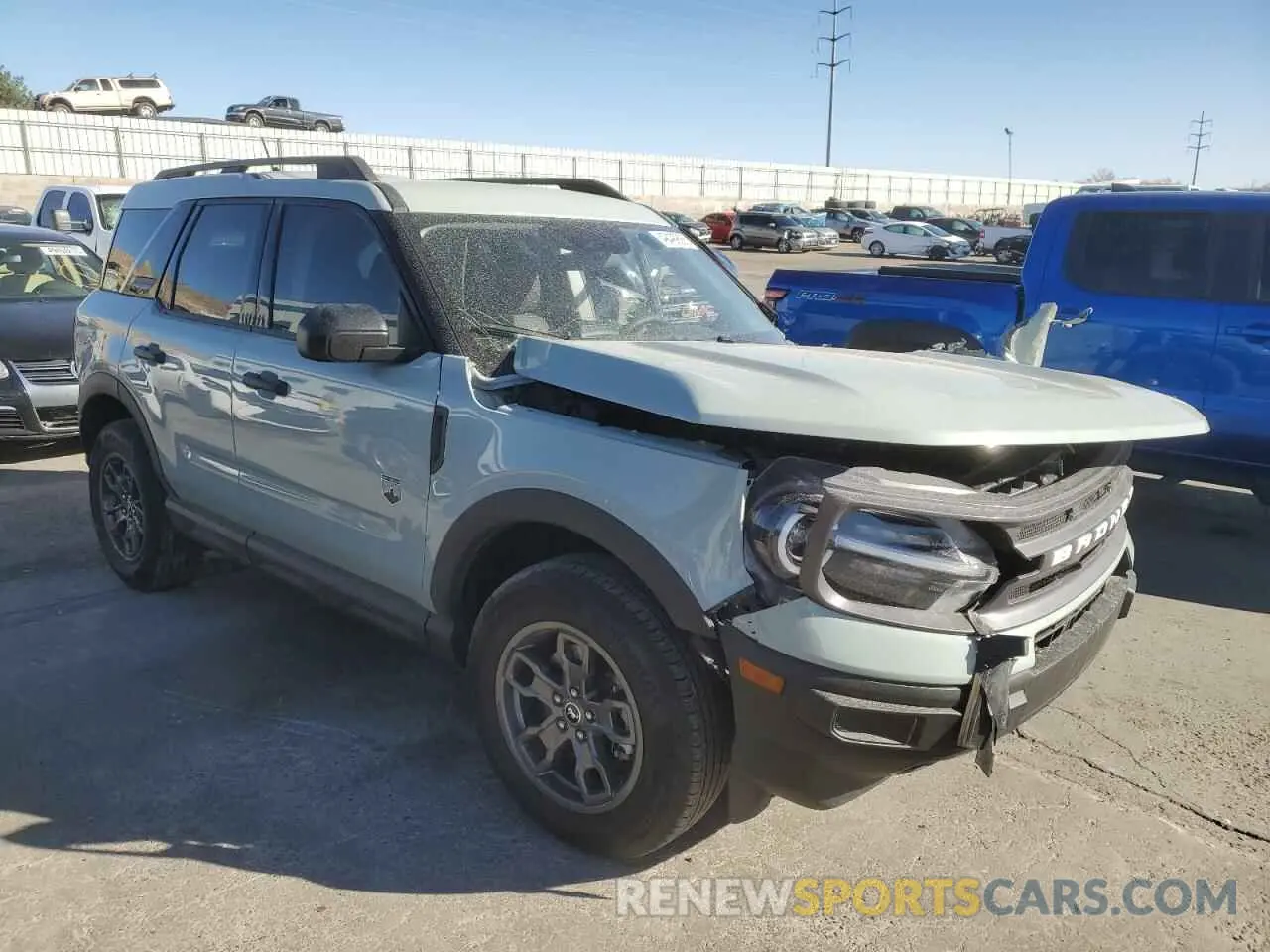4 fotografías del automóvil dañado 3FMCR9B60PRE07699 FORD BRONCO 2023