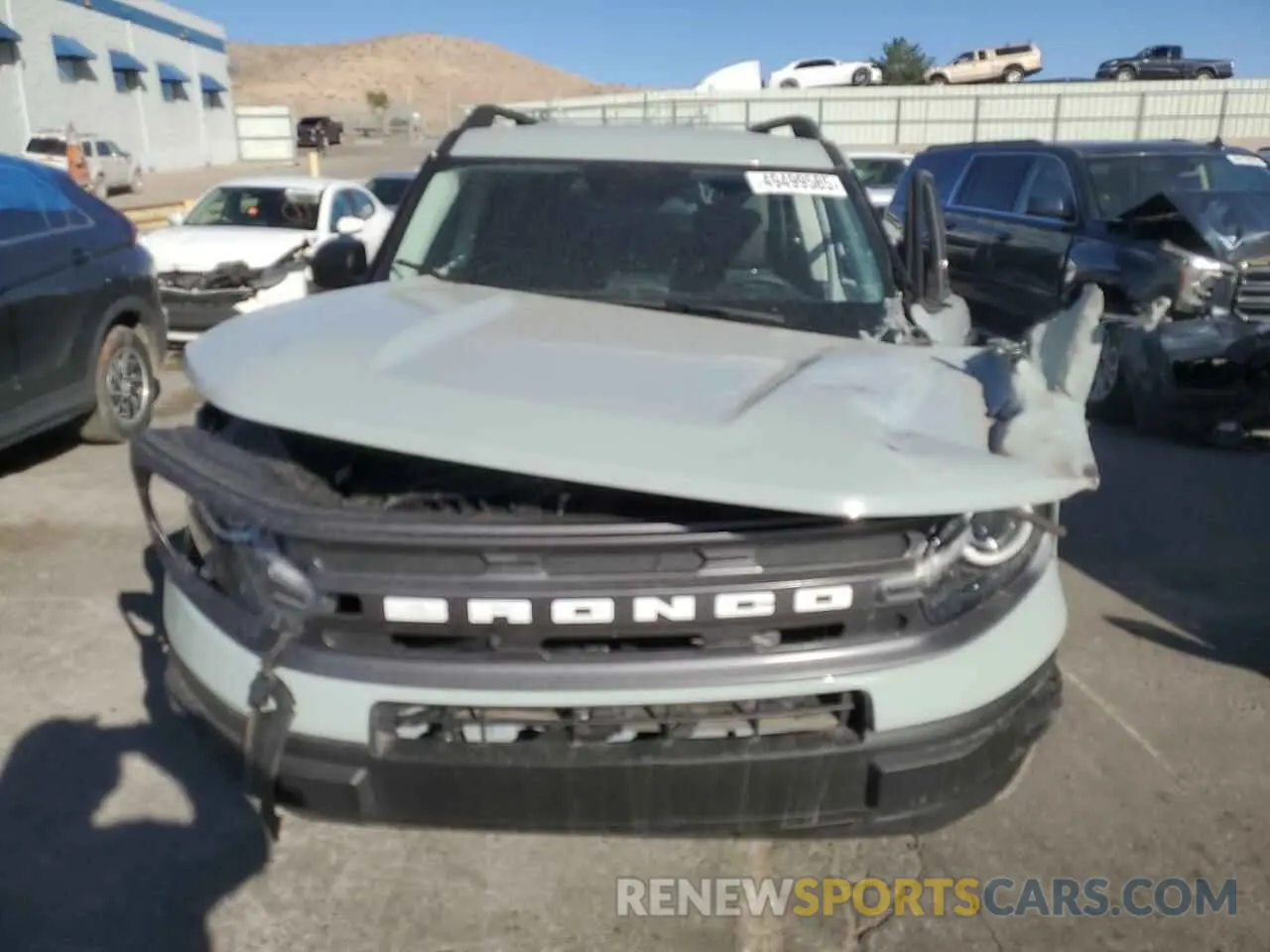 5 fotografías del automóvil dañado 3FMCR9B60PRE07699 FORD BRONCO 2023