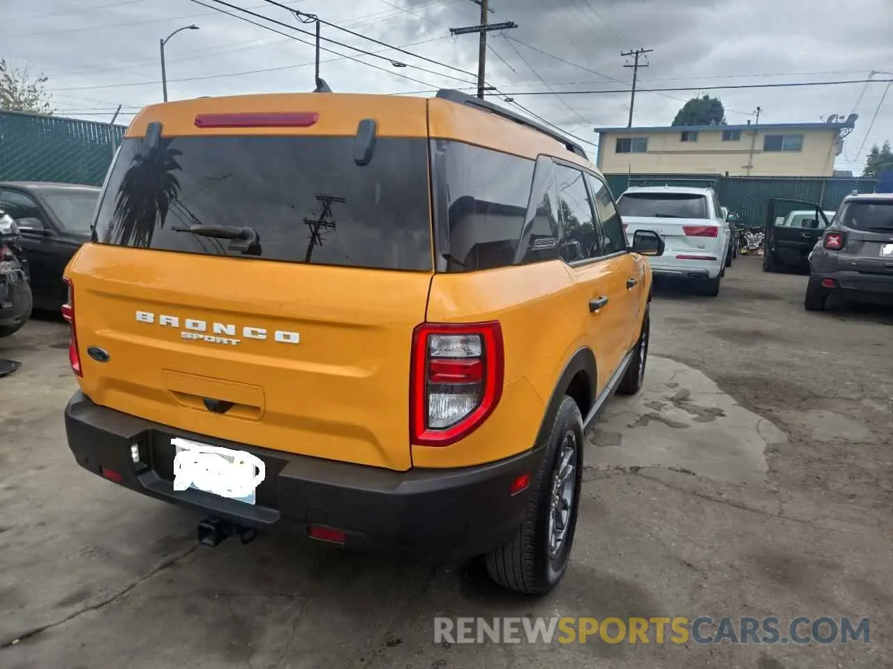 4 fotografías del automóvil dañado 3FMCR9B61PRD10303 FORD BRONCO 2023