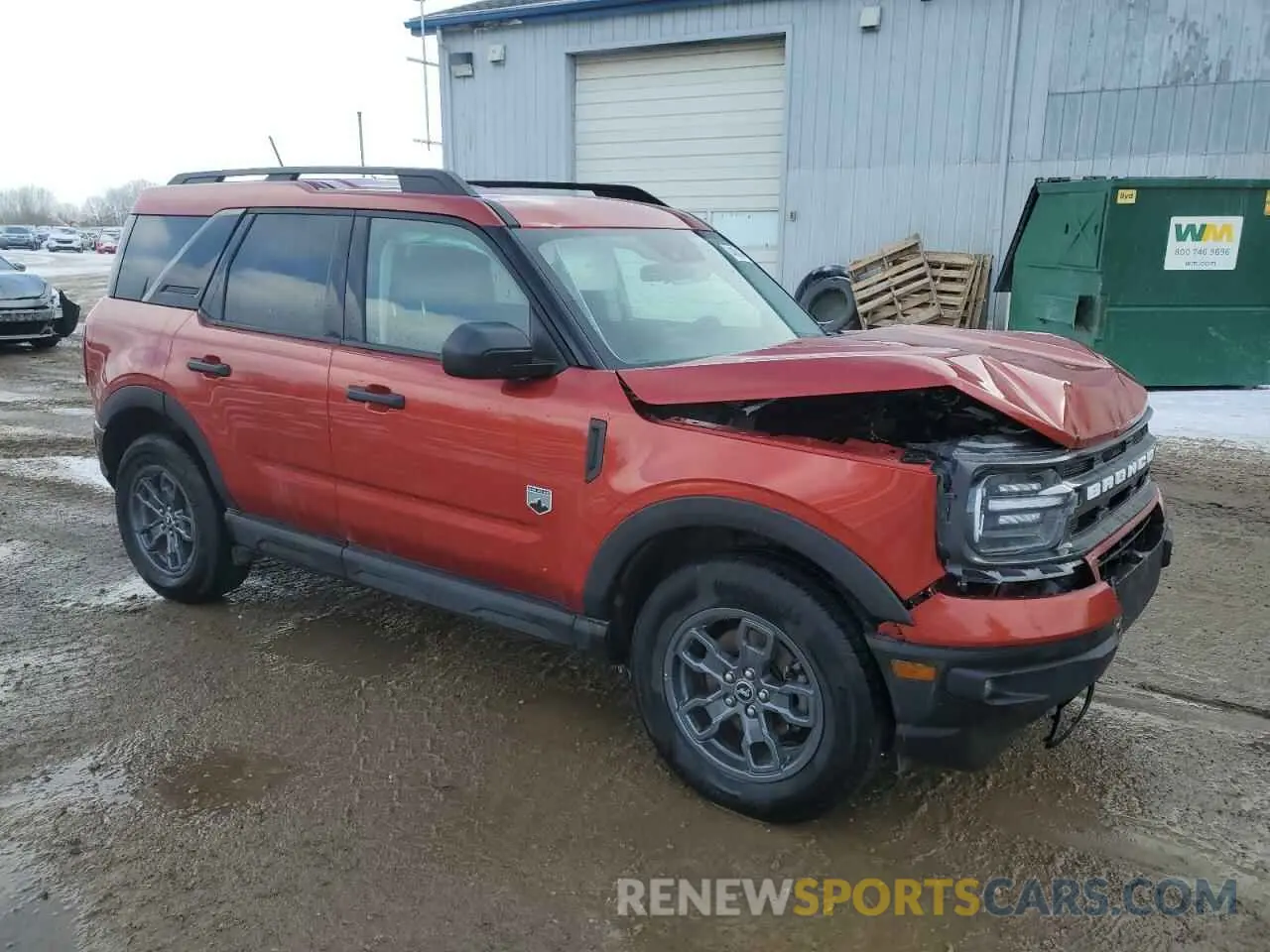 4 fotografías del automóvil dañado 3FMCR9B61PRD34066 FORD BRONCO 2023