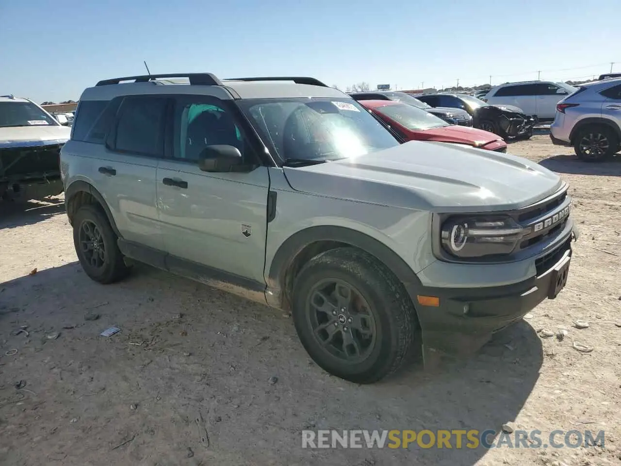 4 fotografías del automóvil dañado 3FMCR9B61PRD67262 FORD BRONCO 2023