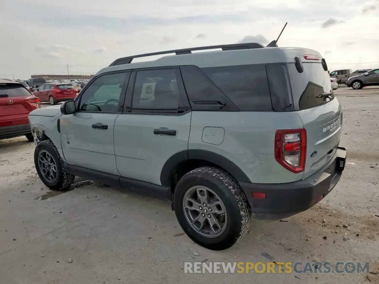 2 fotografías del automóvil dañado 3FMCR9B61PRE12152 FORD BRONCO 2023