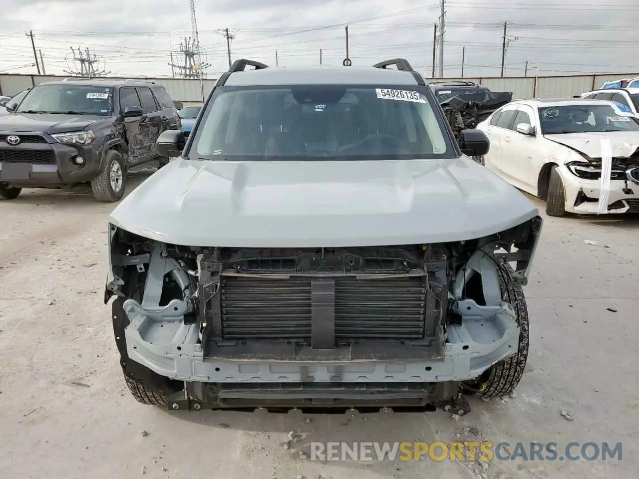 5 fotografías del automóvil dañado 3FMCR9B61PRE12152 FORD BRONCO 2023