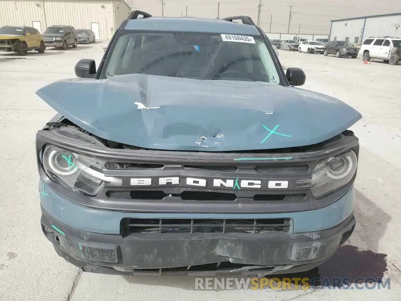 5 fotografías del automóvil dañado 3FMCR9B62PRE06456 FORD BRONCO 2023