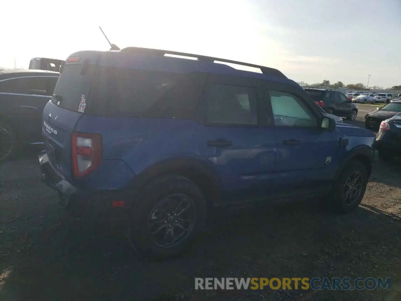 3 fotografías del automóvil dañado 3FMCR9B63PRD45716 FORD BRONCO 2023