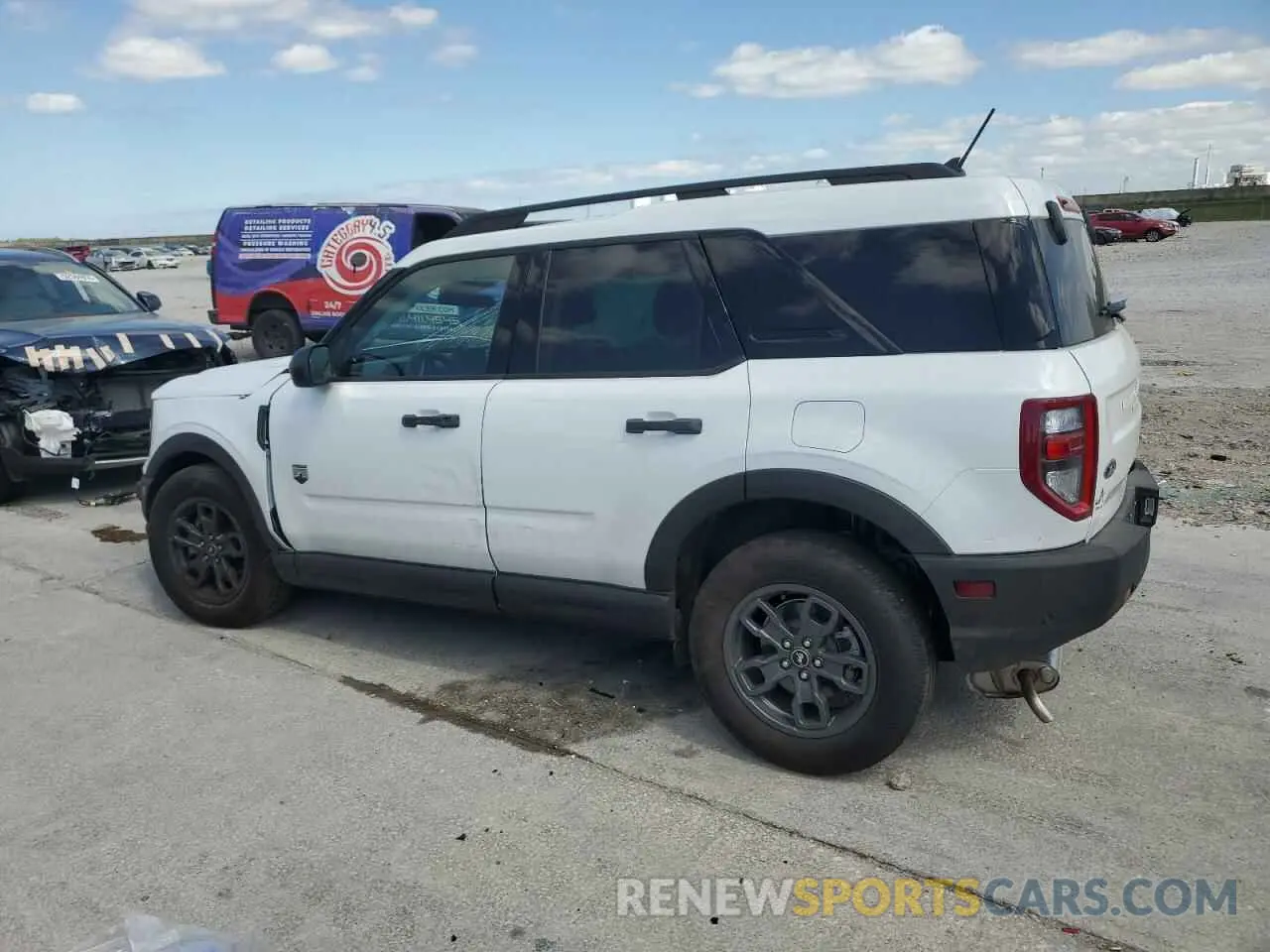 2 fotografías del automóvil dañado 3FMCR9B63PRE37893 FORD BRONCO 2023