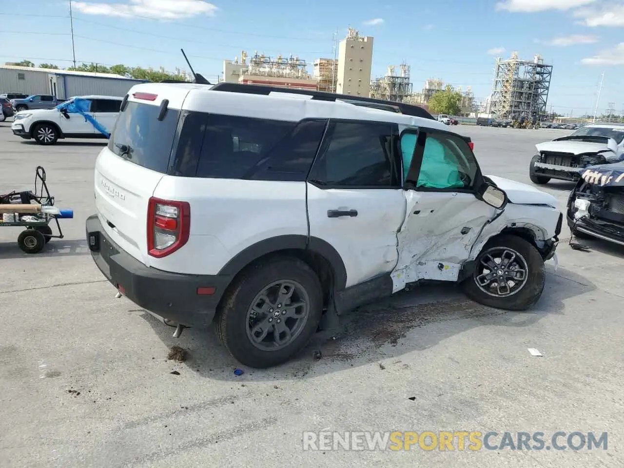 3 fotografías del automóvil dañado 3FMCR9B63PRE37893 FORD BRONCO 2023