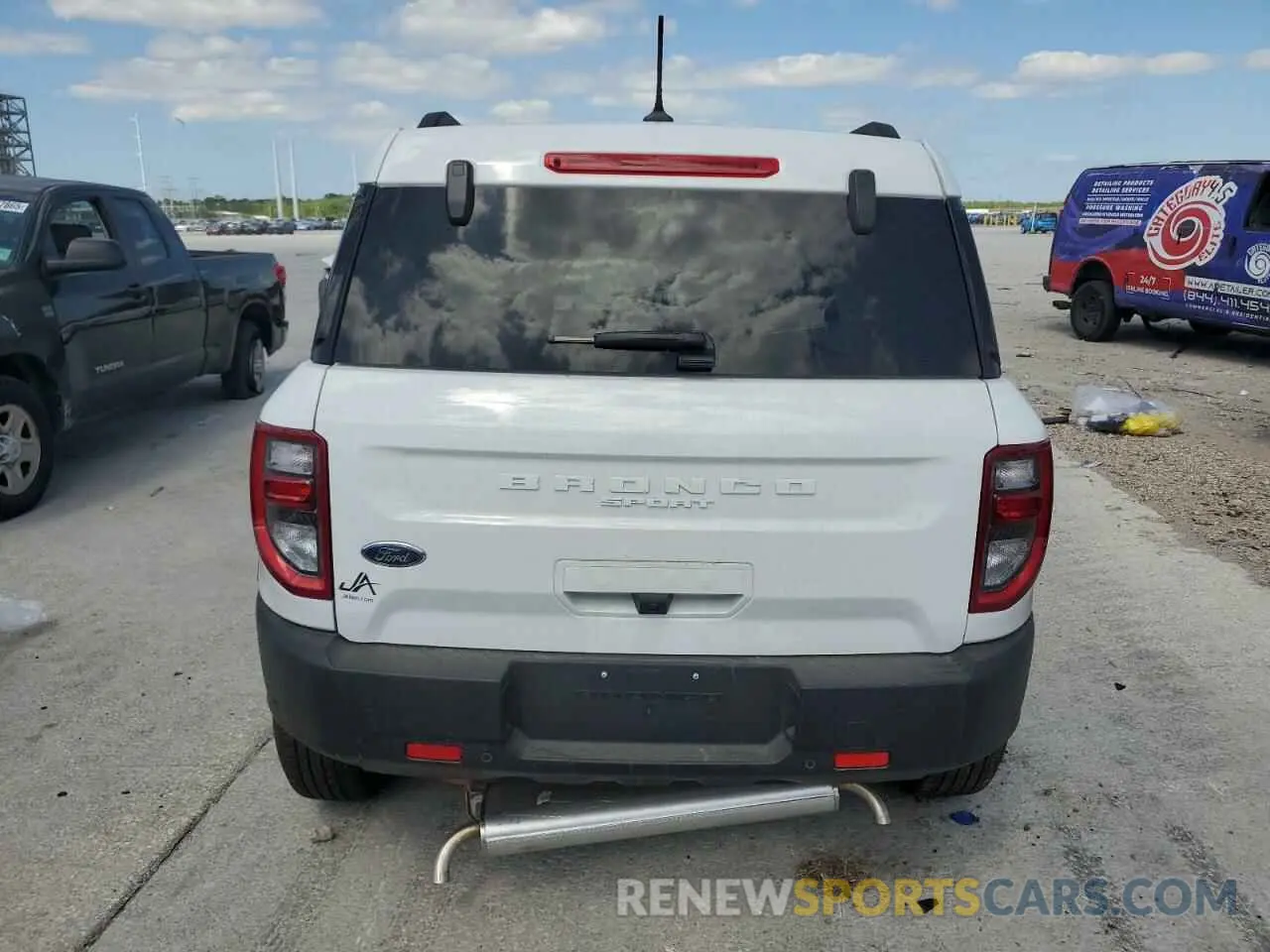 6 fotografías del automóvil dañado 3FMCR9B63PRE37893 FORD BRONCO 2023