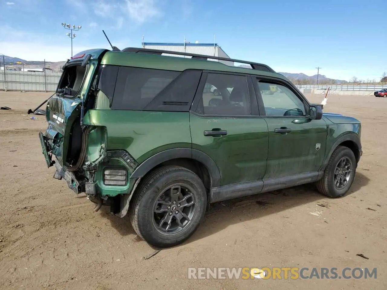 3 fotografías del automóvil dañado 3FMCR9B64PRD40525 FORD BRONCO 2023