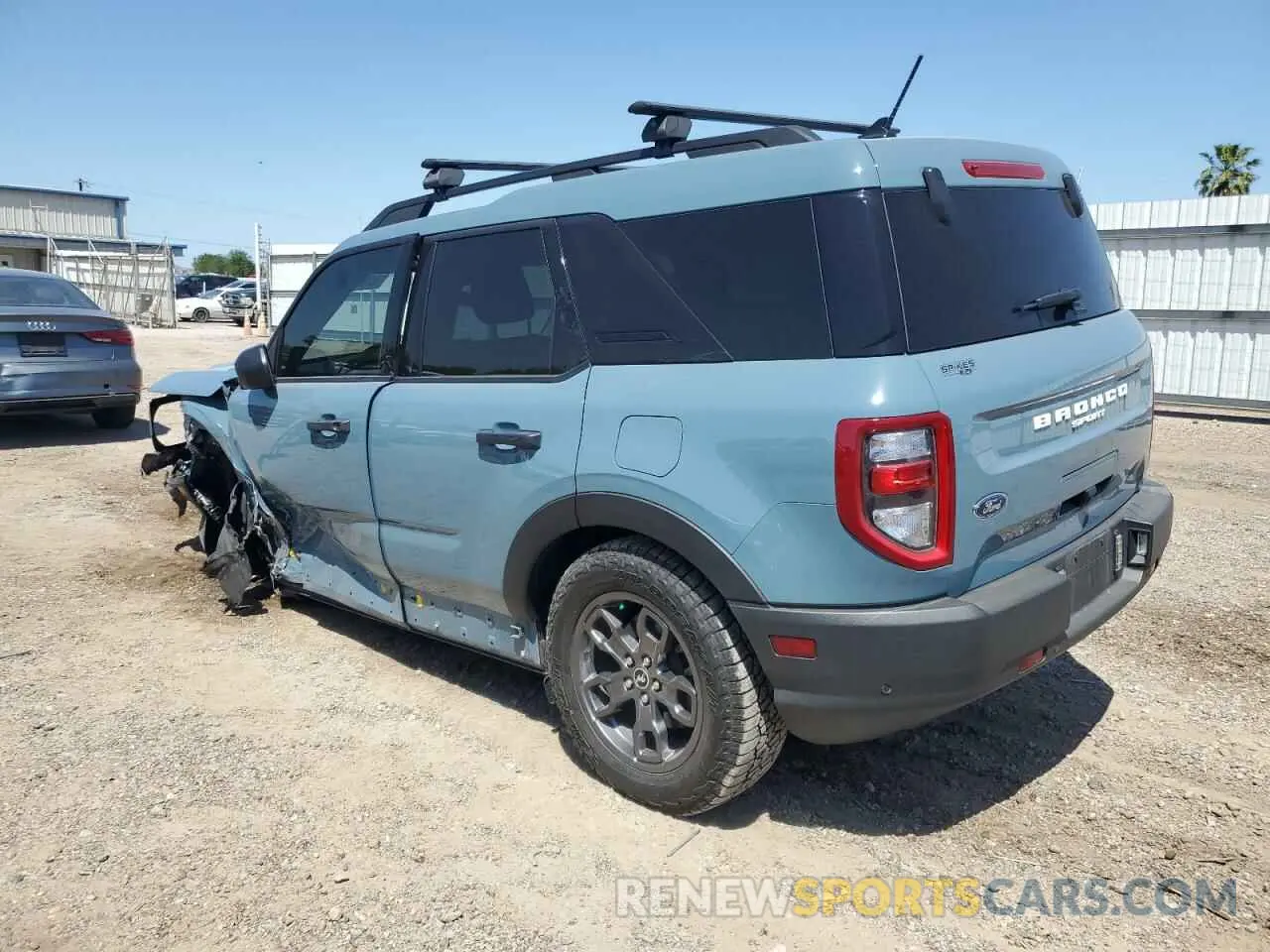 2 fotografías del automóvil dañado 3FMCR9B64PRD69667 FORD BRONCO 2023