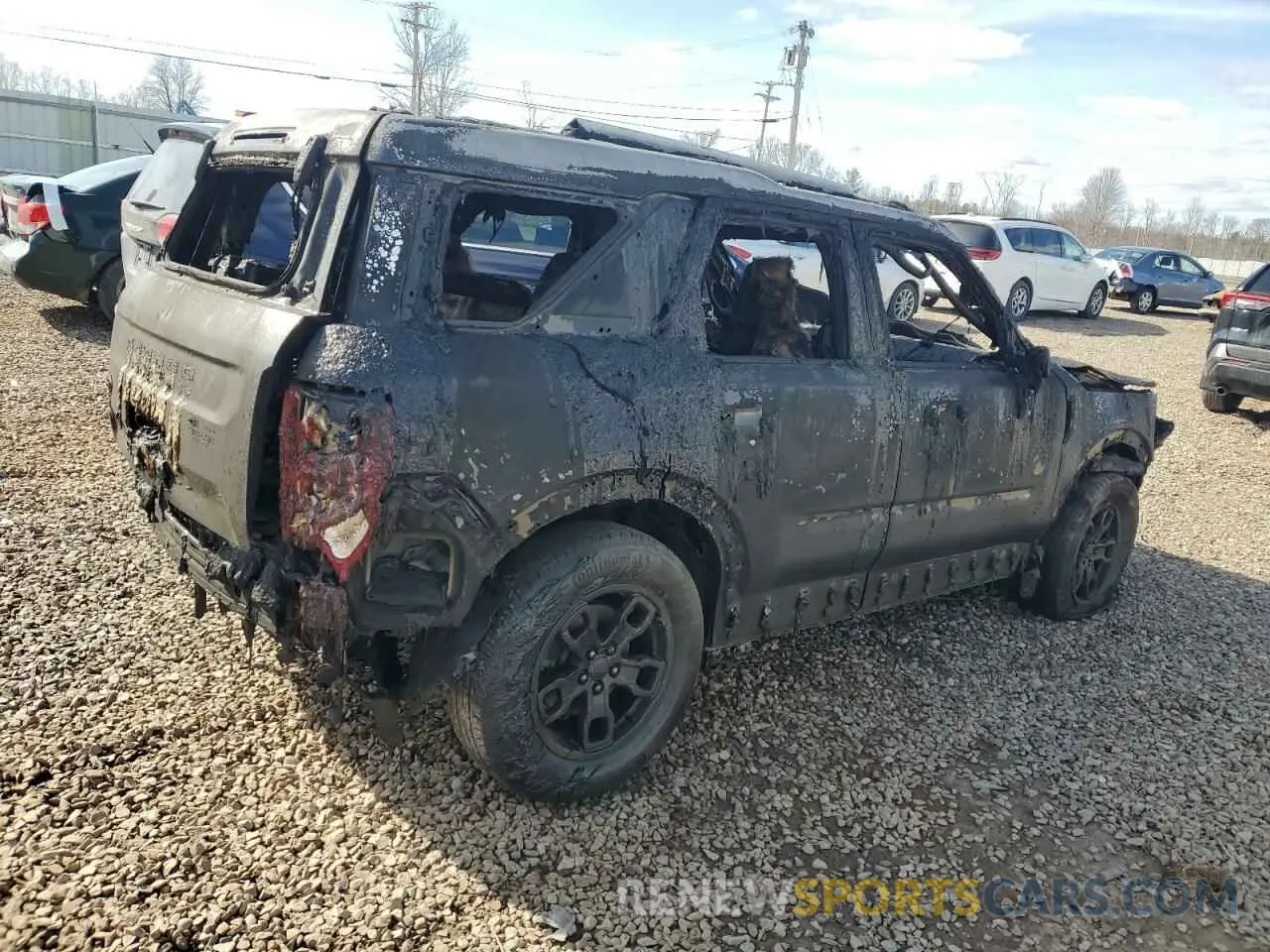 3 fotografías del automóvil dañado 3FMCR9B65PRD32935 FORD BRONCO 2023