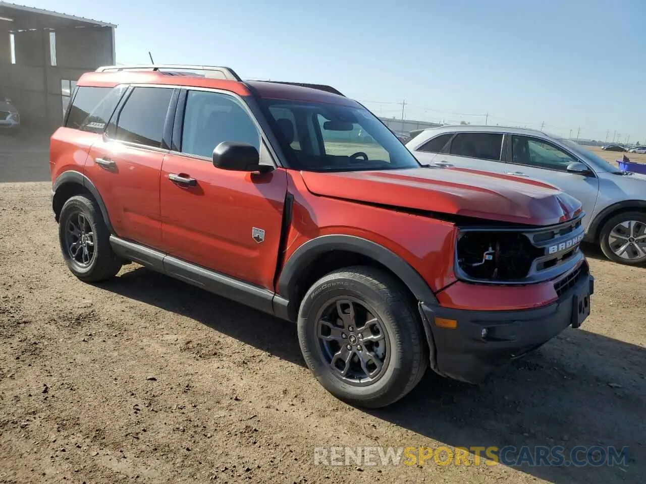 4 fotografías del automóvil dañado 3FMCR9B65PRD50187 FORD BRONCO 2023