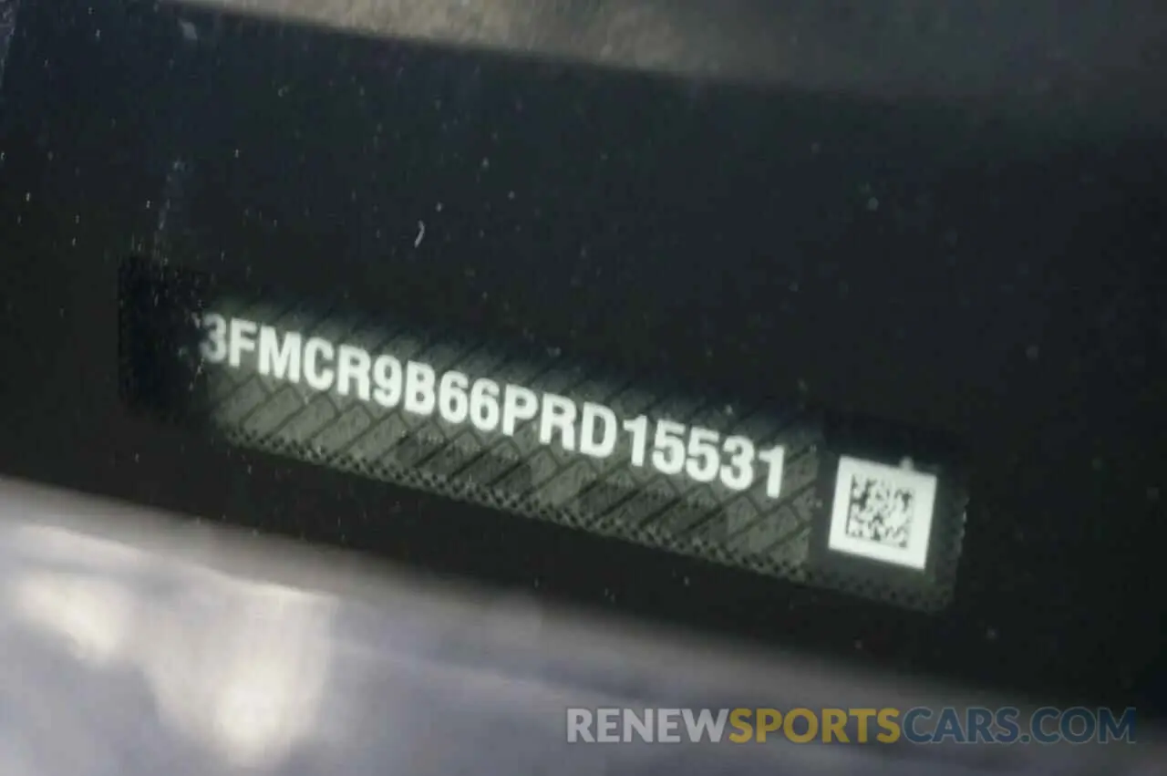 10 fotografías del automóvil dañado 3FMCR9B66PRD15531 FORD BRONCO 2023