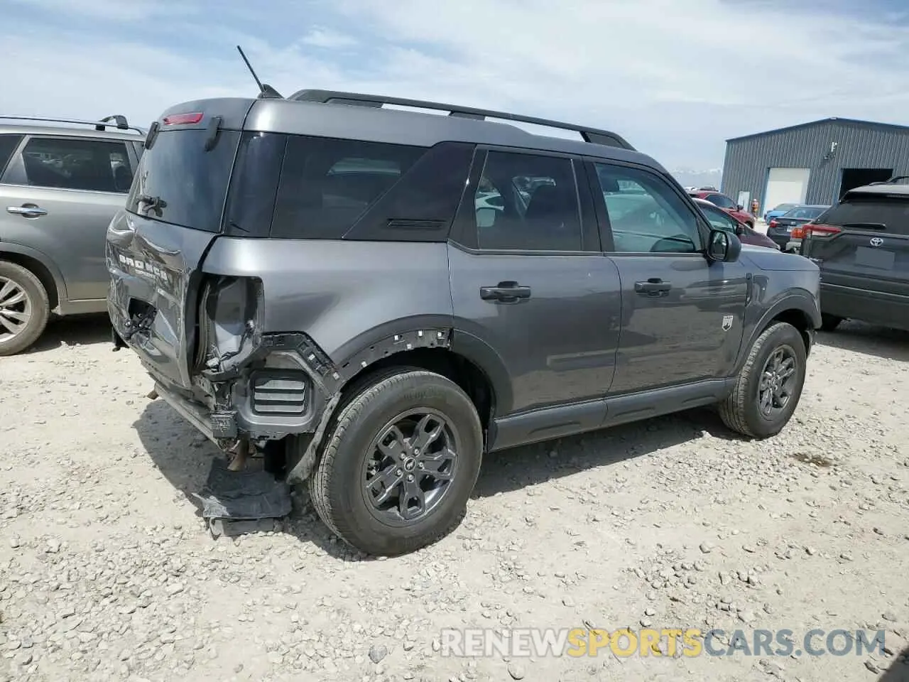 3 fotografías del automóvil dañado 3FMCR9B66PRD73042 FORD BRONCO 2023