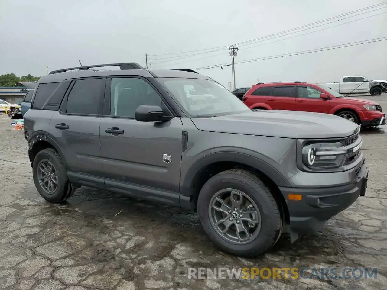 4 fotografías del automóvil dañado 3FMCR9B67PRE22863 FORD BRONCO 2023