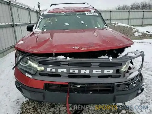 11 fotografías del automóvil dañado 3FMCR9B67PRE29327 FORD BRONCO 2023
