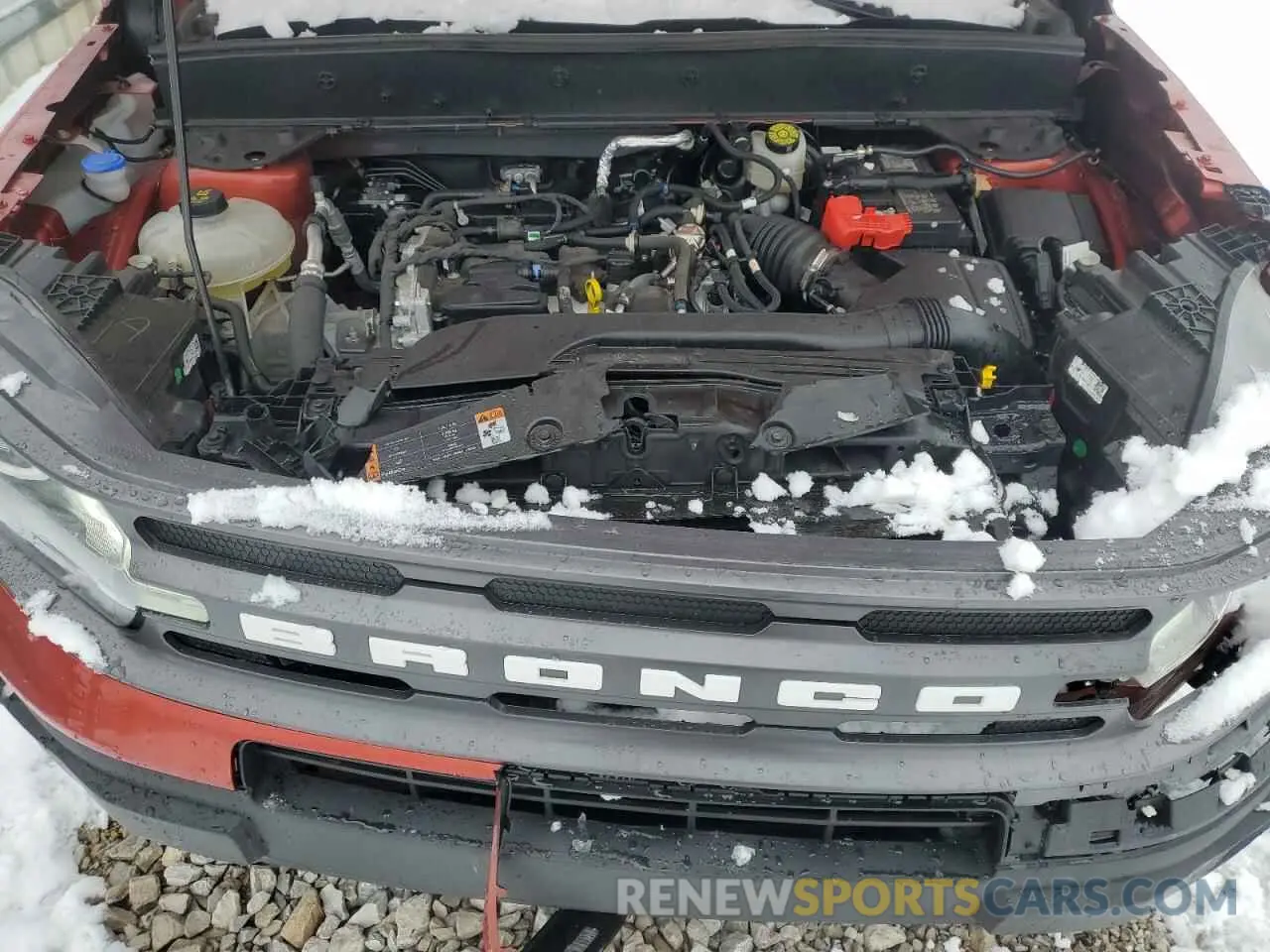 14 fotografías del automóvil dañado 3FMCR9B67PRE29327 FORD BRONCO 2023