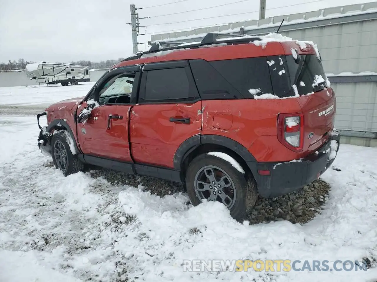 2 fotografías del automóvil dañado 3FMCR9B67PRE29327 FORD BRONCO 2023