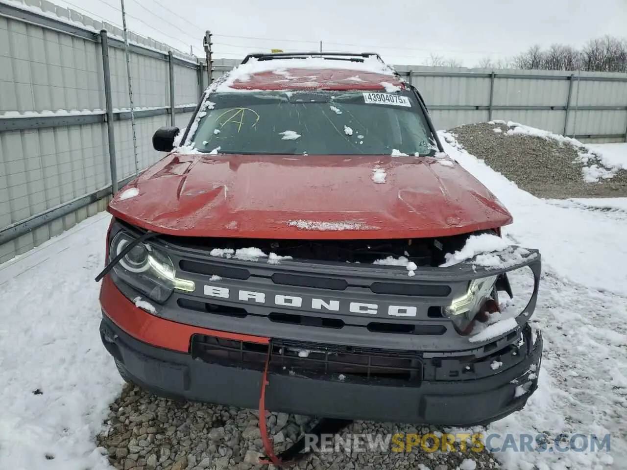 5 fotografías del automóvil dañado 3FMCR9B67PRE29327 FORD BRONCO 2023