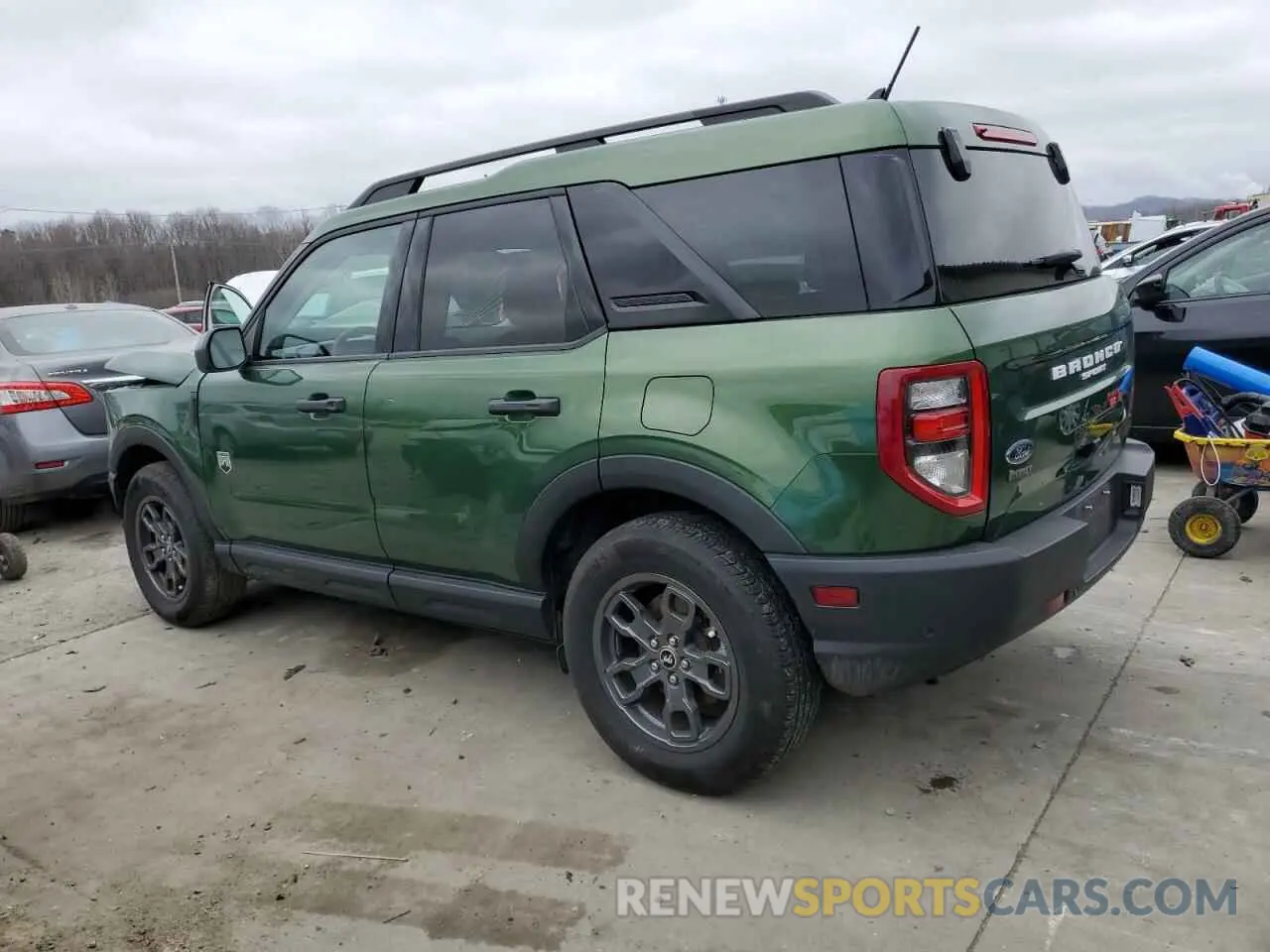 2 fotografías del automóvil dañado 3FMCR9B68PRE12391 FORD BRONCO 2023