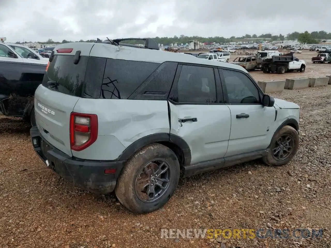 3 fotografías del automóvil dañado 3FMCR9B68PRE24847 FORD BRONCO 2023