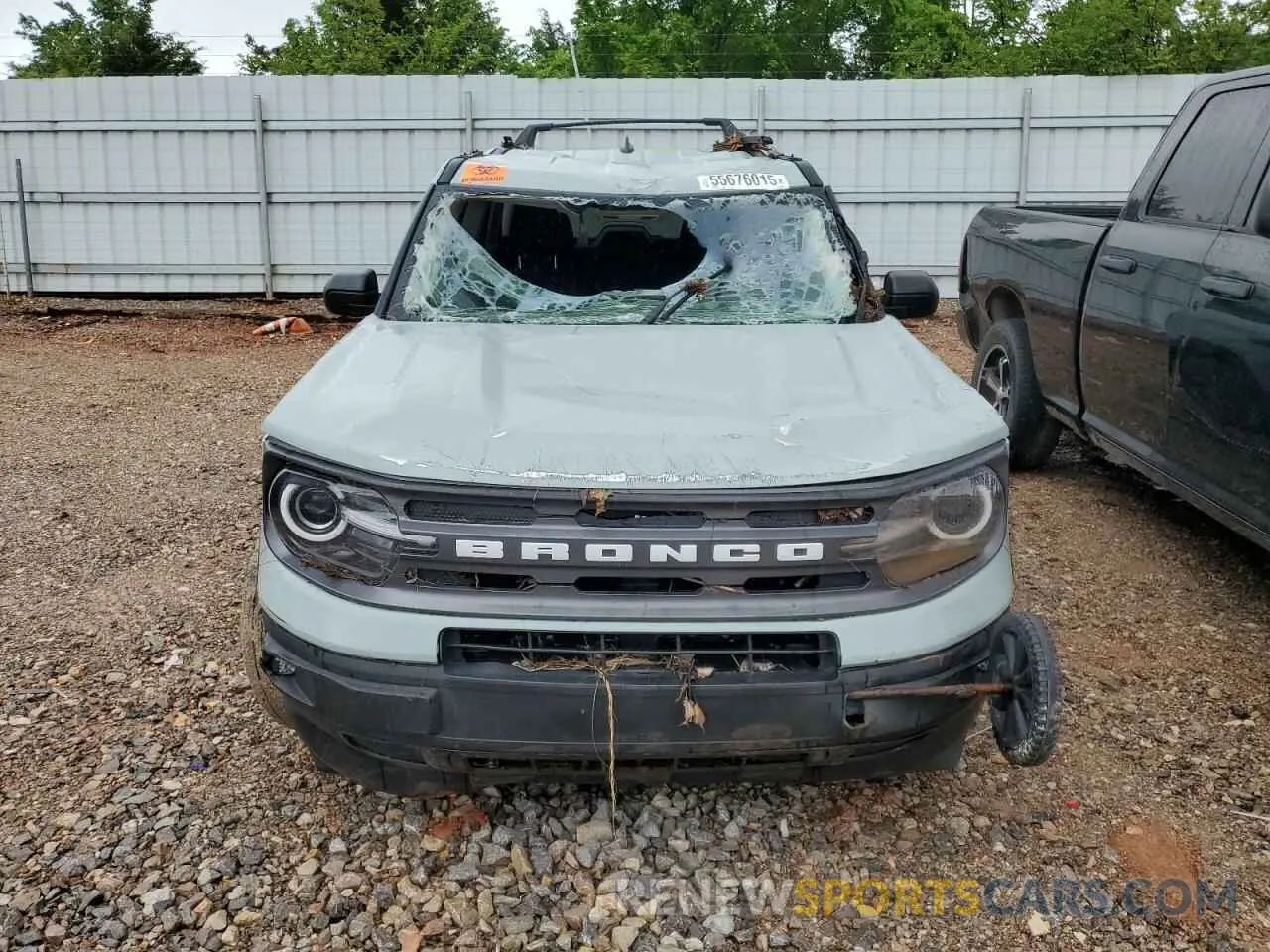 5 fotografías del automóvil dañado 3FMCR9B68PRE24847 FORD BRONCO 2023