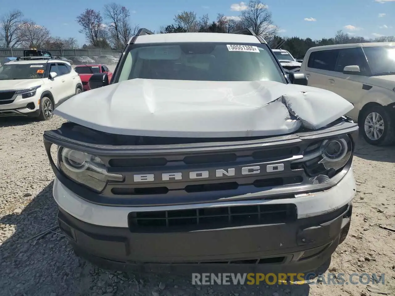 5 fotografías del automóvil dañado 3FMCR9B69PRD07617 FORD BRONCO 2023
