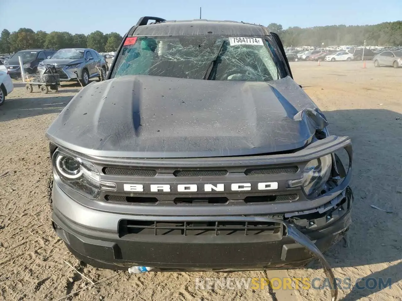 5 fotografías del automóvil dañado 3FMCR9B6XPRD38228 FORD BRONCO 2023