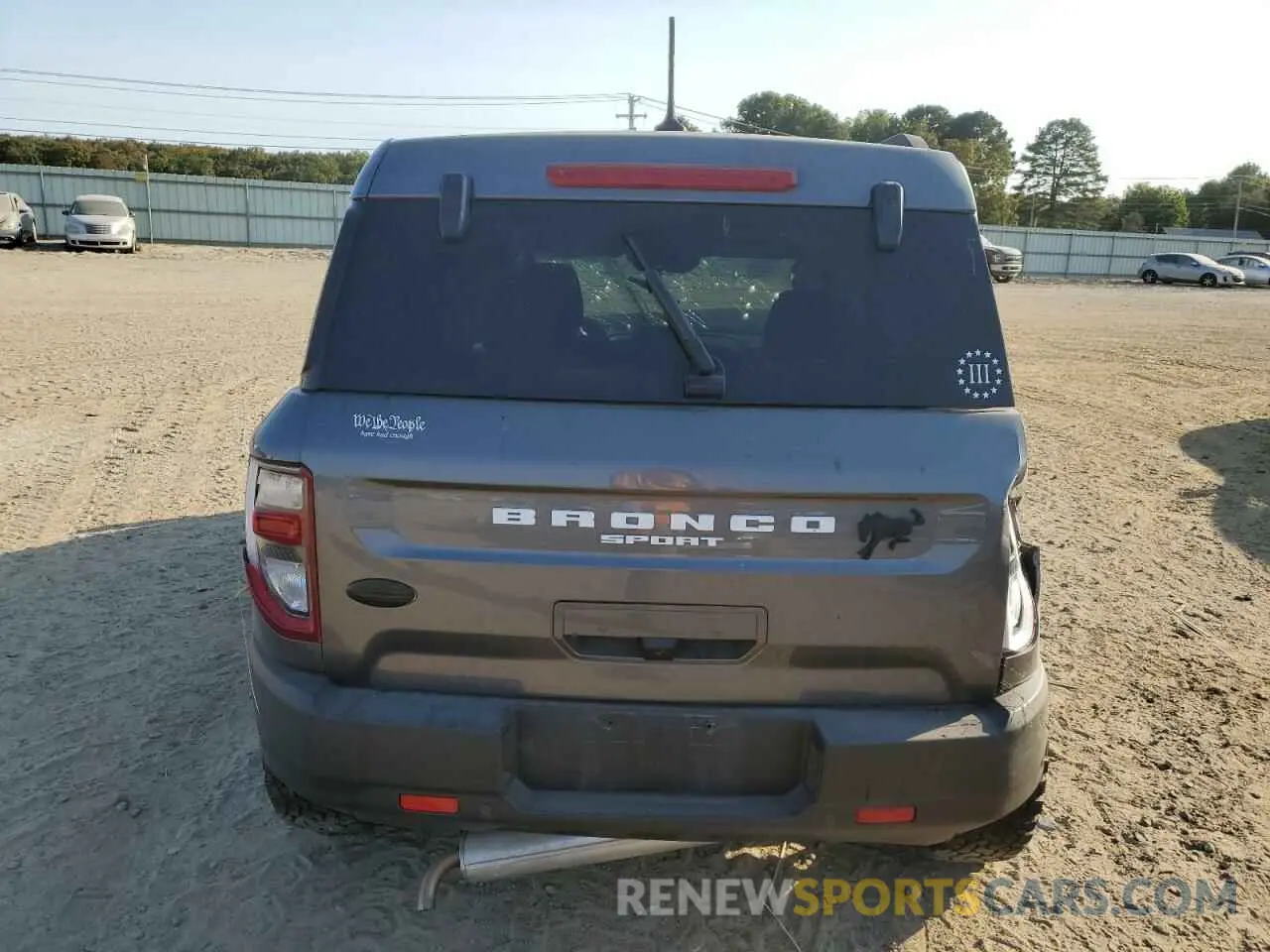 6 fotografías del automóvil dañado 3FMCR9B6XPRD38228 FORD BRONCO 2023