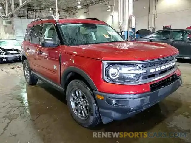 14 fotografías del automóvil dañado 3FMCR9B6XPRE11050 FORD BRONCO 2023