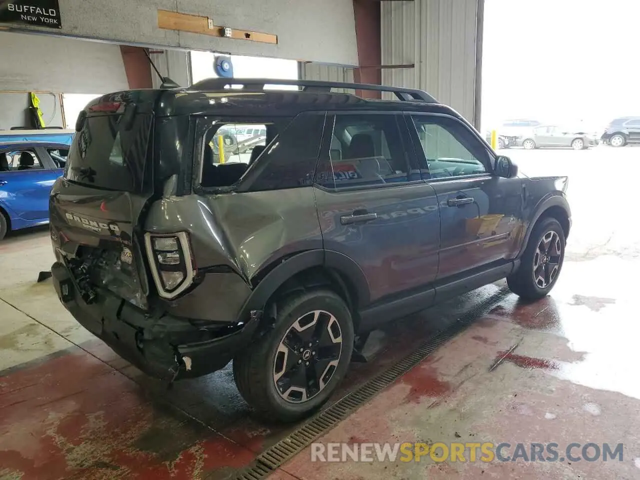 3 fotografías del automóvil dañado 3FMCR9C61PRE34456 FORD BRONCO 2023