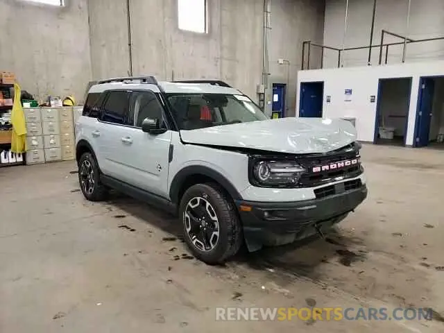 14 fotografías del automóvil dañado 3FMCR9C63PRE05220 FORD BRONCO 2023