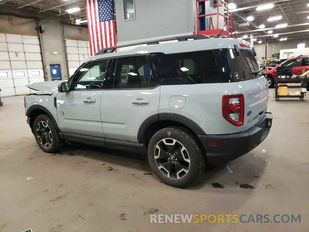 2 fotografías del automóvil dañado 3FMCR9C63PRE05220 FORD BRONCO 2023