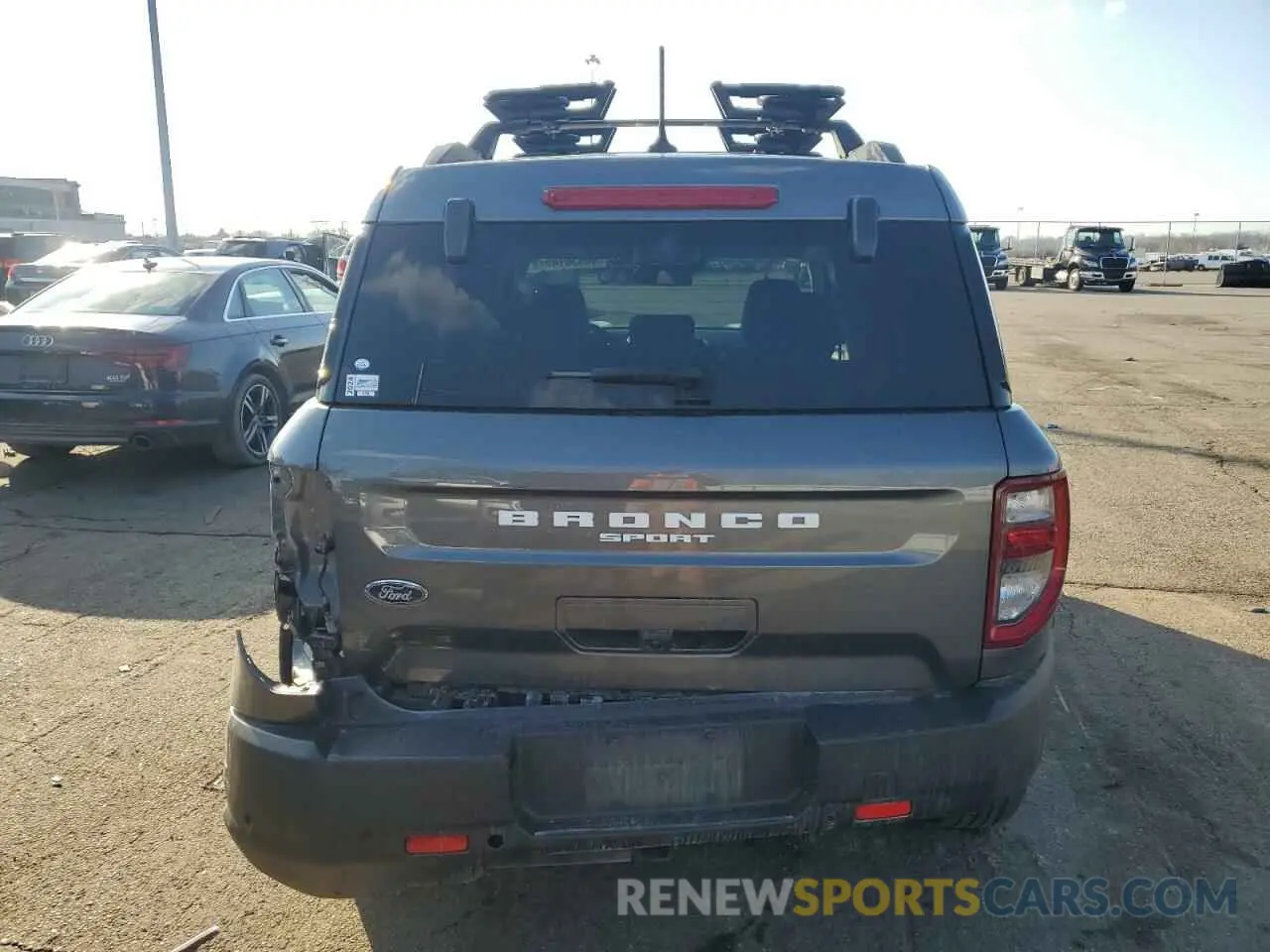 6 fotografías del automóvil dañado 3FMCR9C63PRE20462 FORD BRONCO 2023