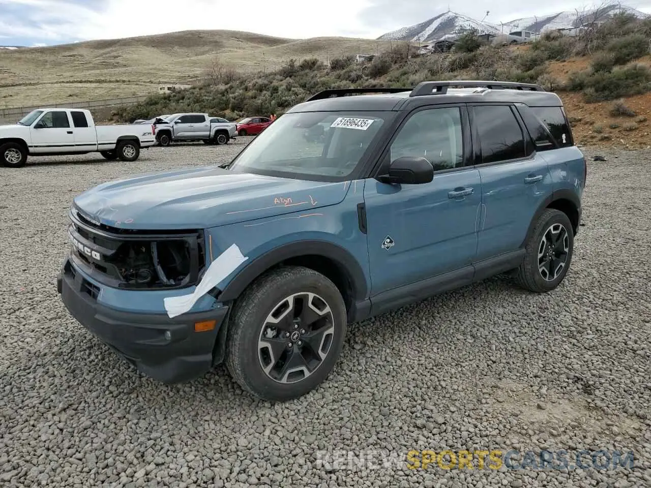 1 fotografías del automóvil dañado 3FMCR9C64PRD22251 FORD BRONCO 2023