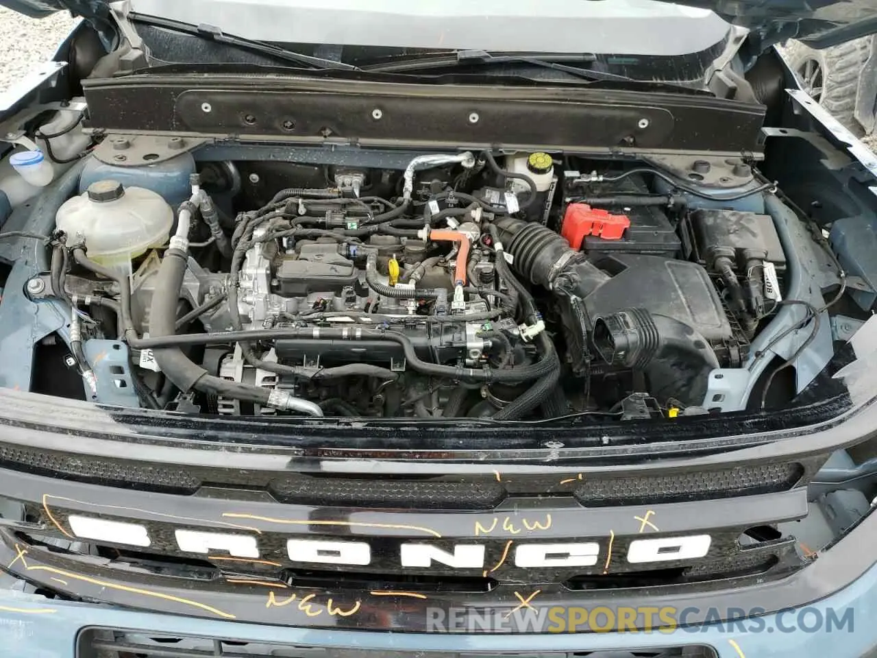 12 fotografías del automóvil dañado 3FMCR9C64PRD22251 FORD BRONCO 2023
