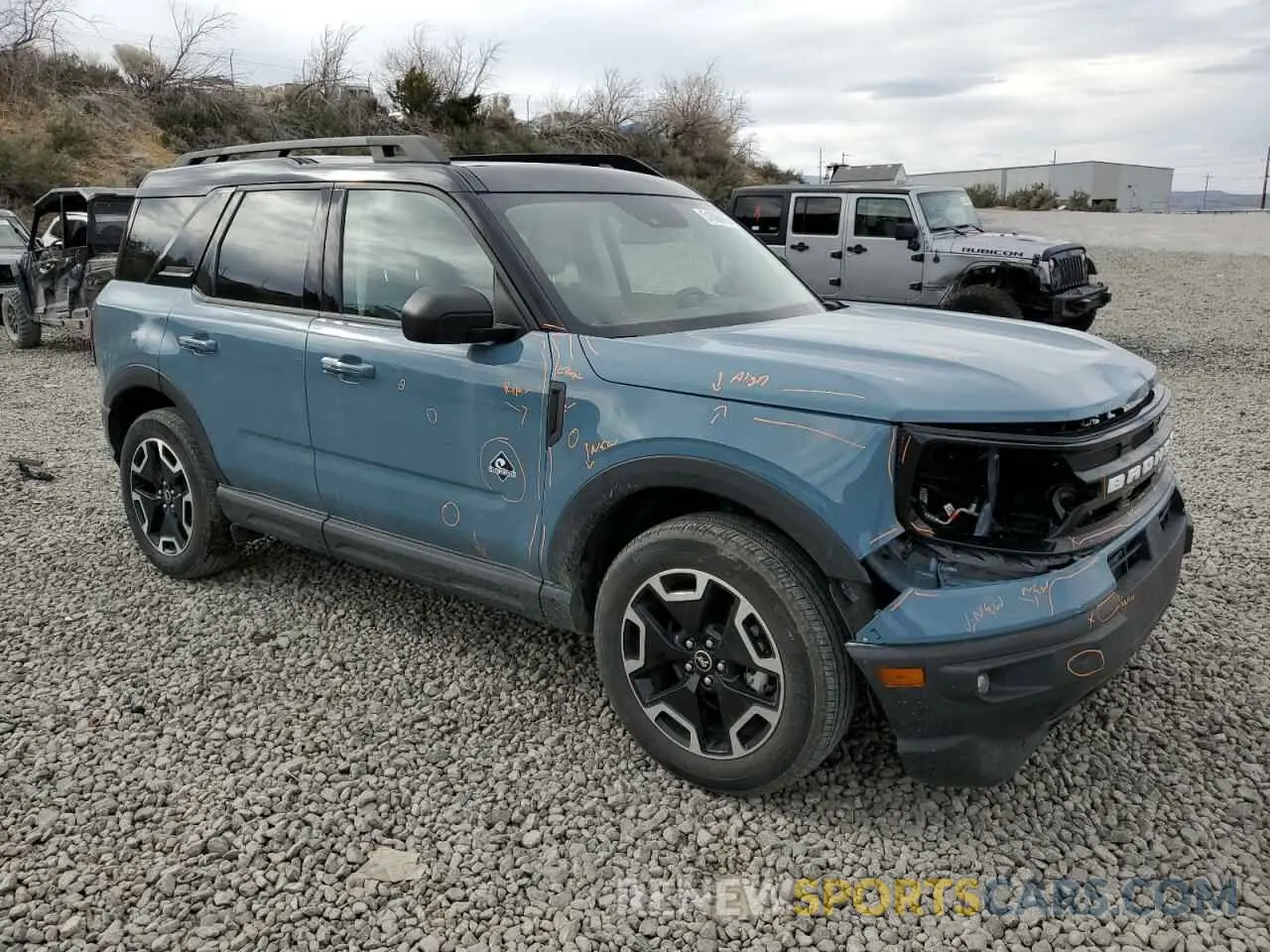 4 fotografías del automóvil dañado 3FMCR9C64PRD22251 FORD BRONCO 2023