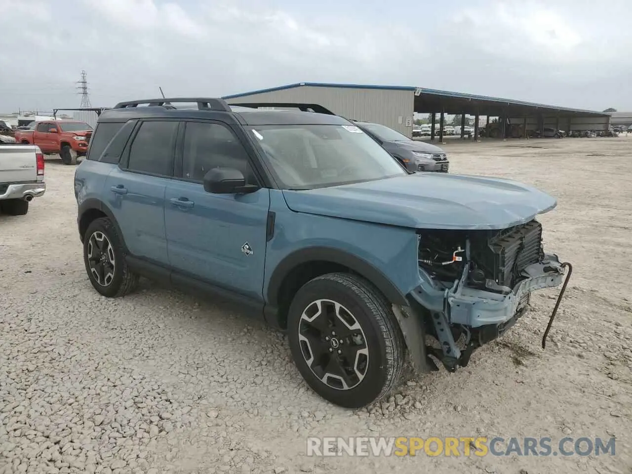 4 fotografías del automóvil dañado 3FMCR9C69PRD54774 FORD BRONCO 2023