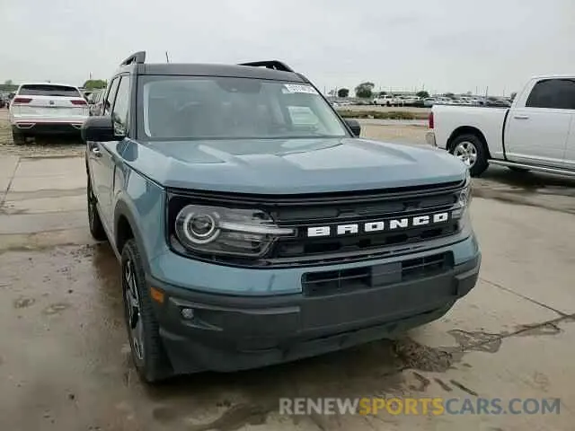 14 fotografías del automóvil dañado 3FMCR9C6XPRD15403 FORD BRONCO 2023