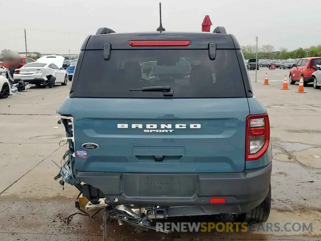 6 fotografías del automóvil dañado 3FMCR9C6XPRD15403 FORD BRONCO 2023