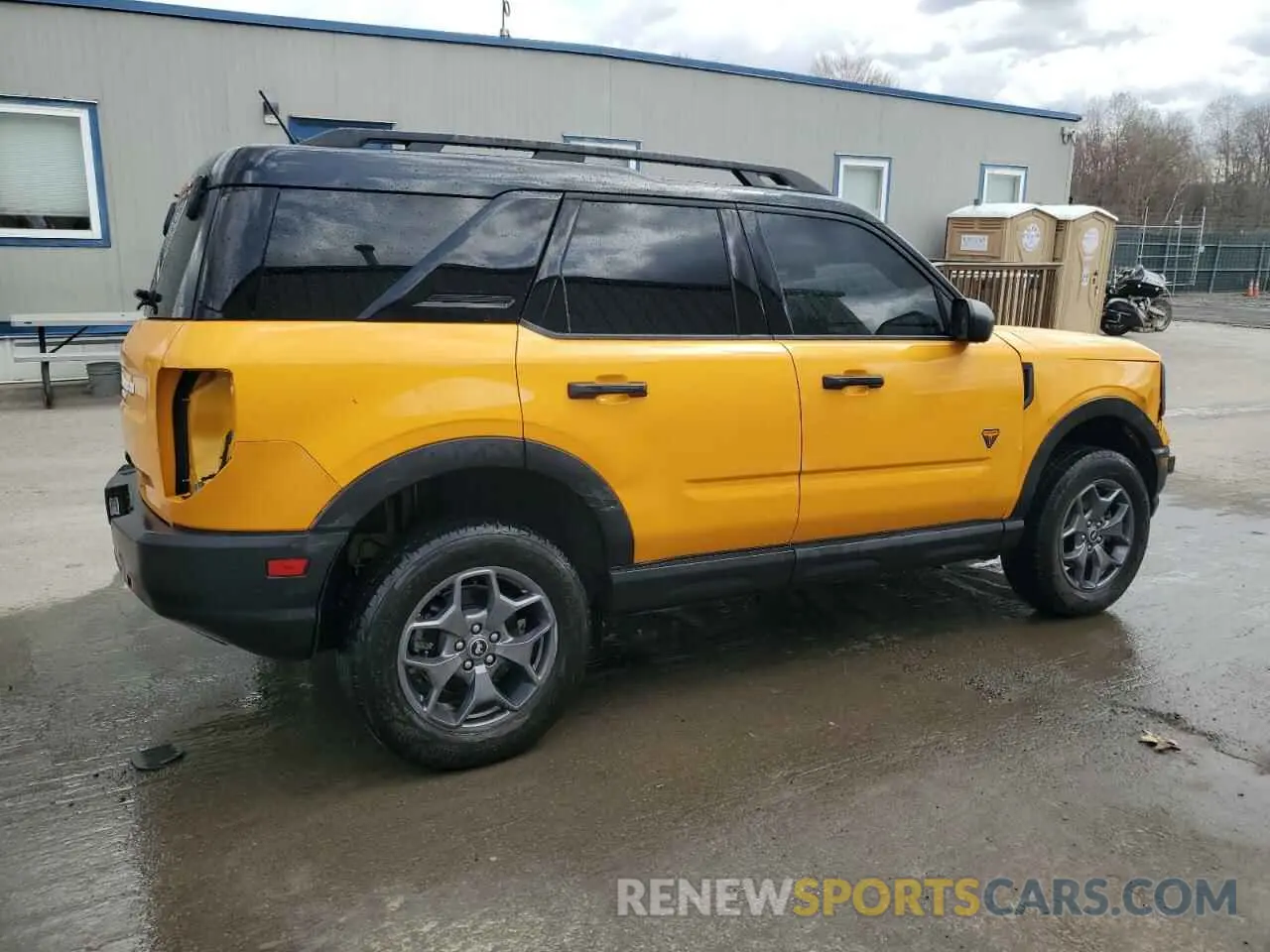 3 fotografías del automóvil dañado 3FMCR9D92PRD05814 FORD BRONCO 2023