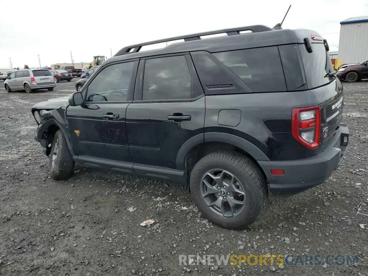2 fotografías del automóvil dañado 3FMCR9D92PRD74745 FORD BRONCO 2023