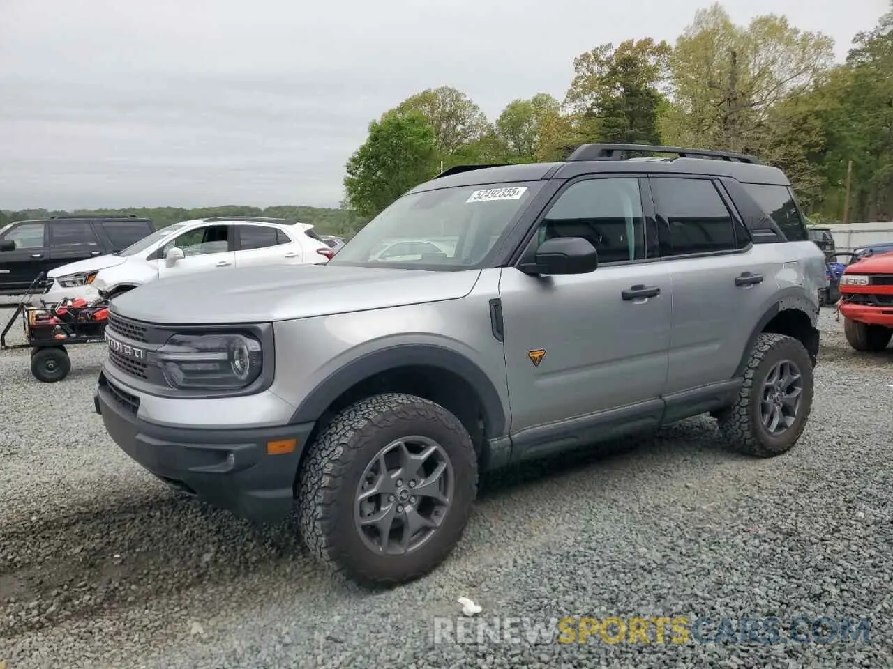1 fotografías del automóvil dañado 3FMCR9D93PRD32150 FORD BRONCO 2023