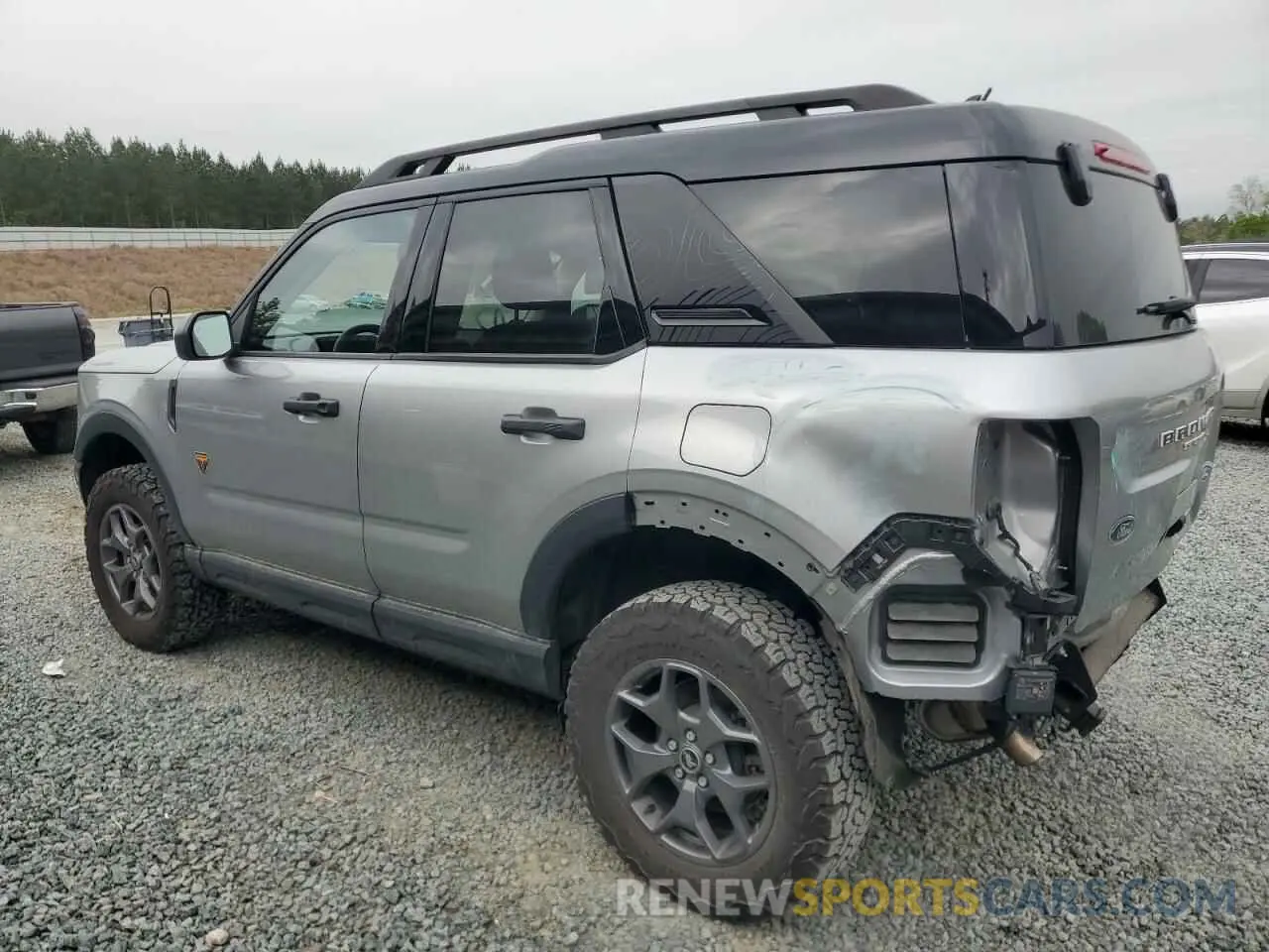 2 fotografías del automóvil dañado 3FMCR9D93PRD32150 FORD BRONCO 2023