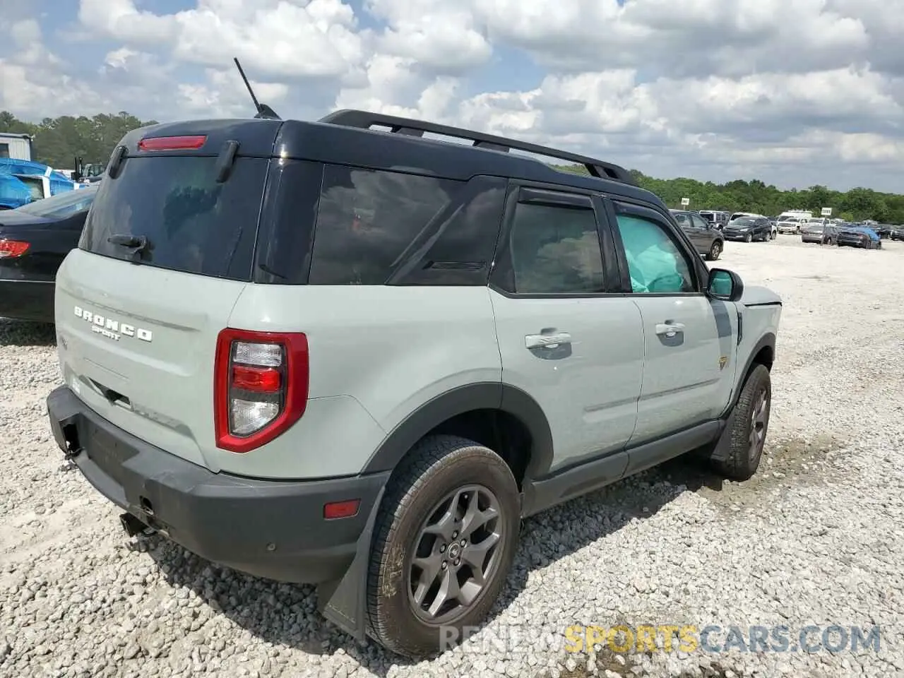 3 fotografías del automóvil dañado 3FMCR9D97PRE04144 FORD BRONCO 2023