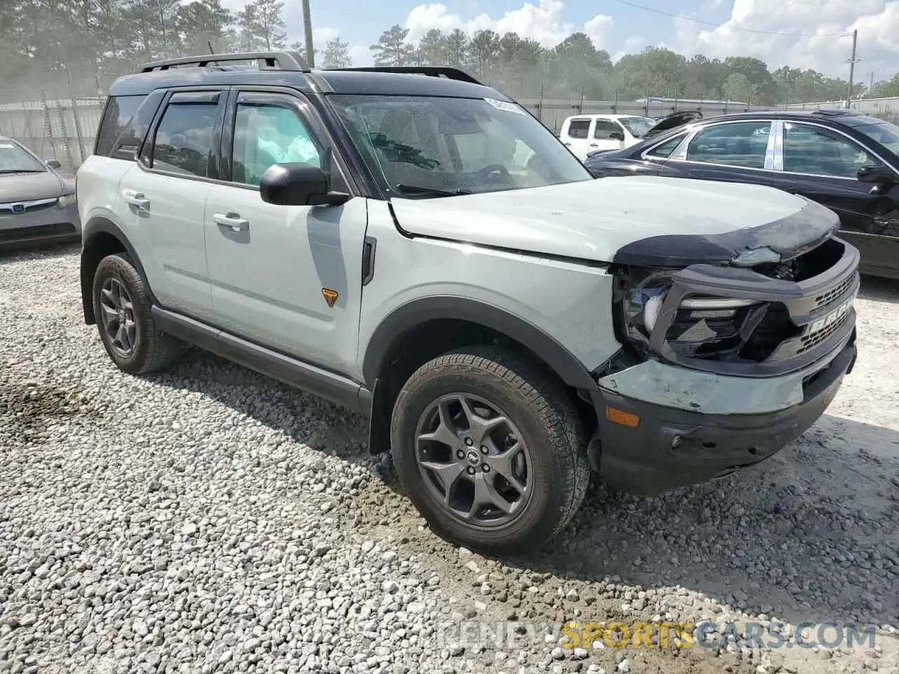 4 fotografías del automóvil dañado 3FMCR9D97PRE04144 FORD BRONCO 2023
