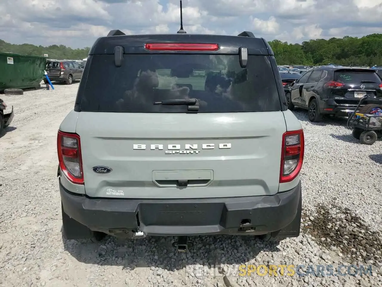 6 fotografías del automóvil dañado 3FMCR9D97PRE04144 FORD BRONCO 2023