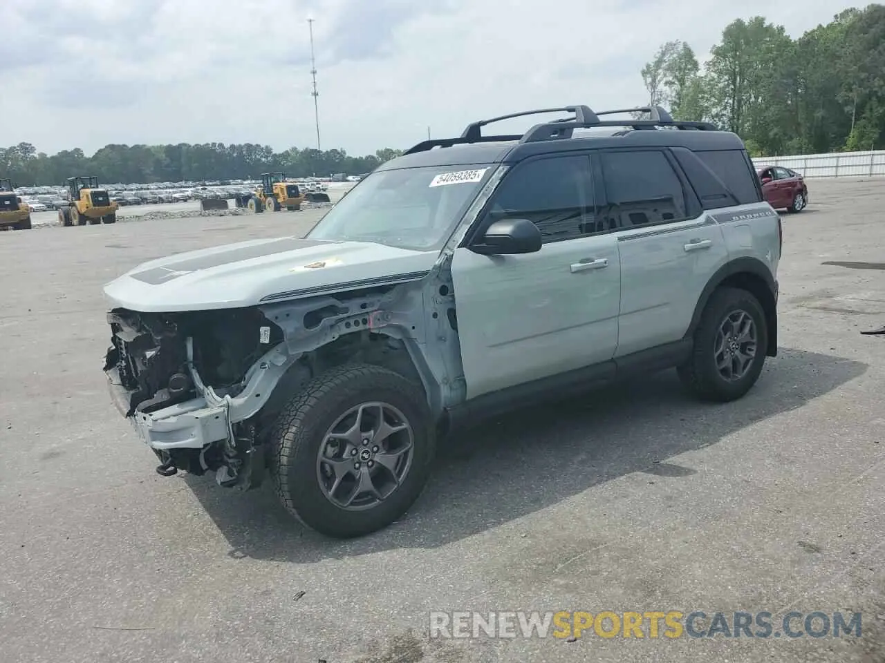 1 fotografías del automóvil dañado 3FMCR9D98PRE26377 FORD BRONCO 2023