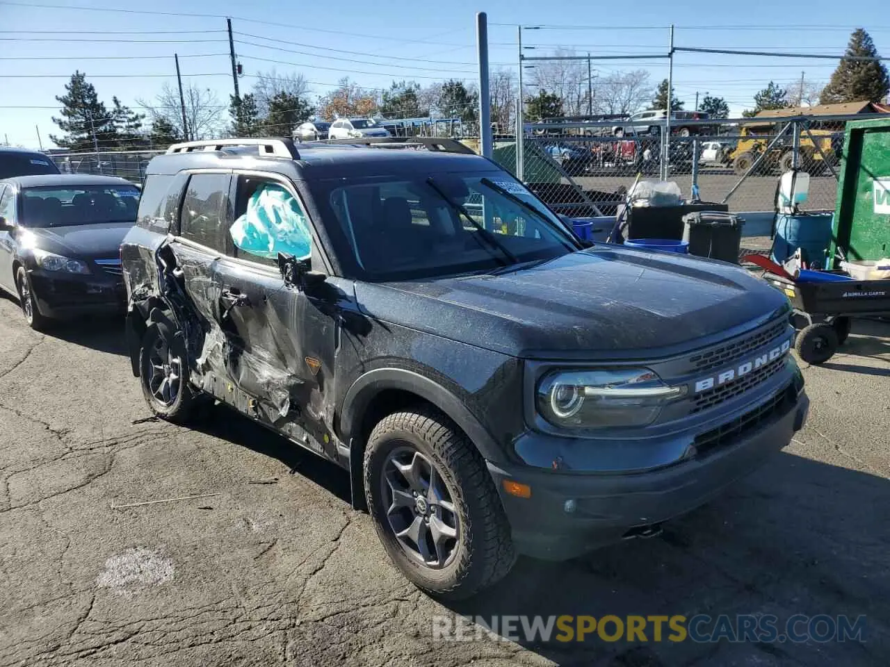 4 fotografías del automóvil dañado 3FMCR9D9XPRE37963 FORD BRONCO 2023
