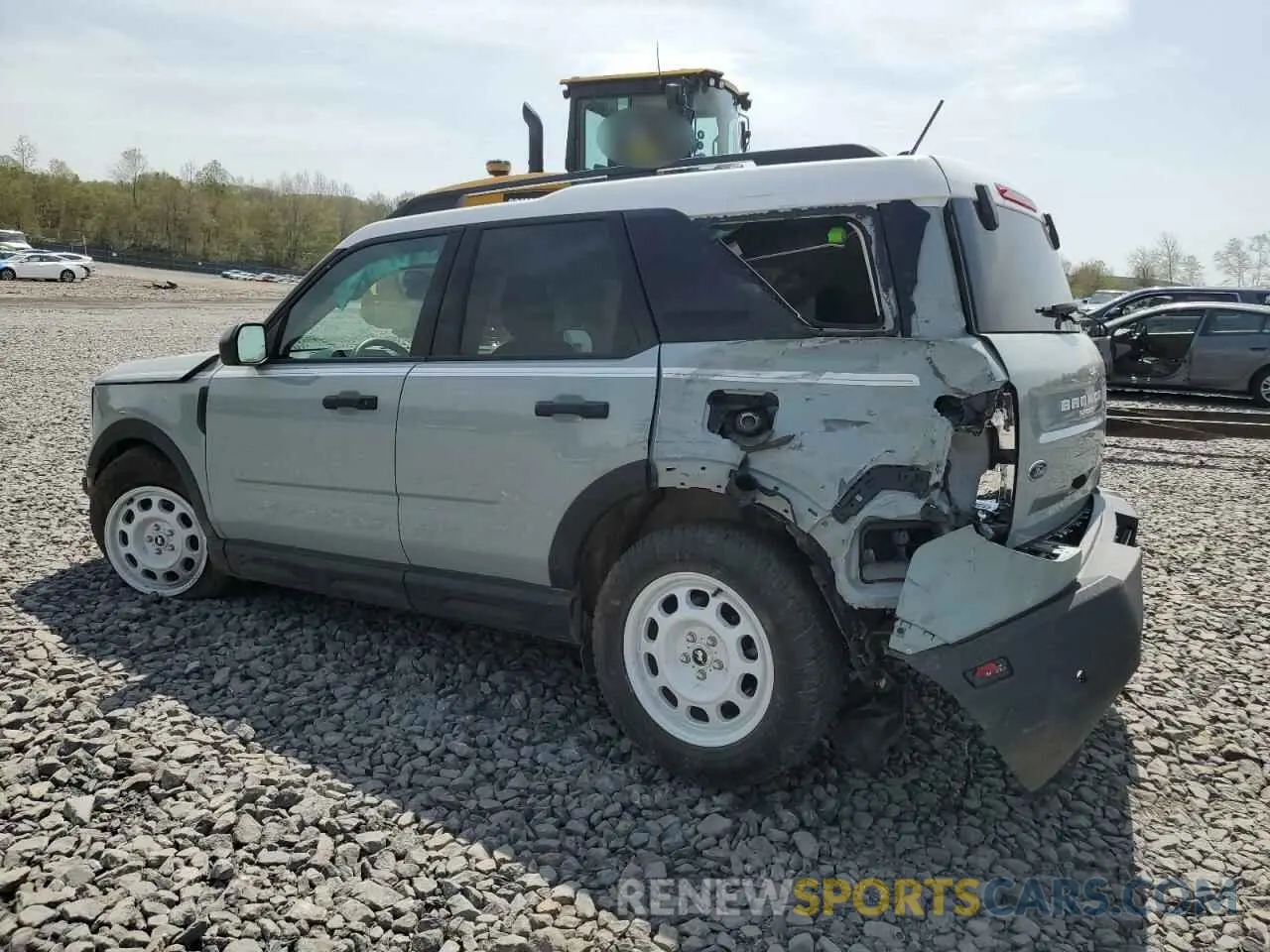 2 fotografías del automóvil dañado 3FMCR9G61PRE28313 FORD BRONCO 2023